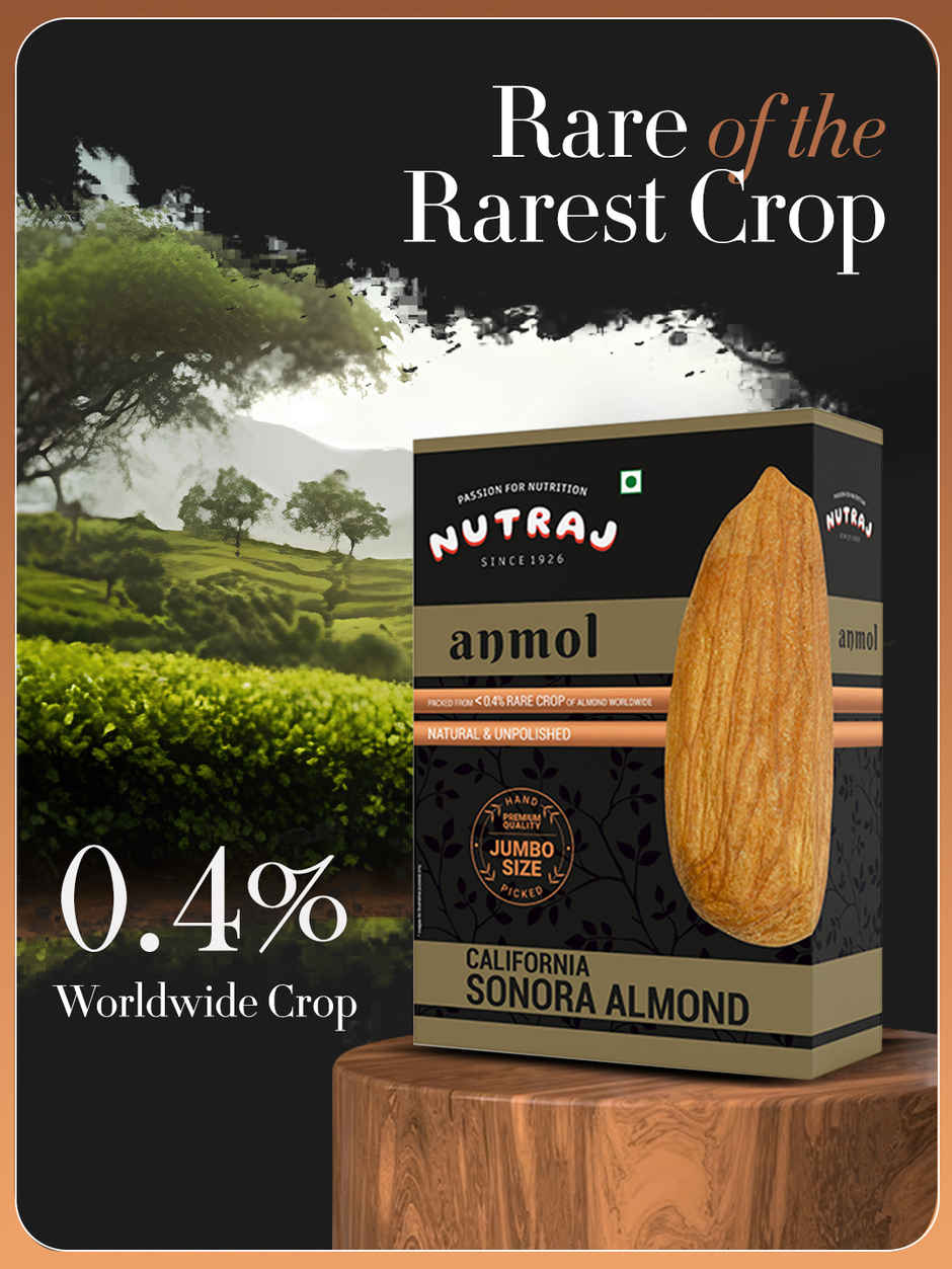 Nutraj Anmol Premium Sonora Almond Kernel