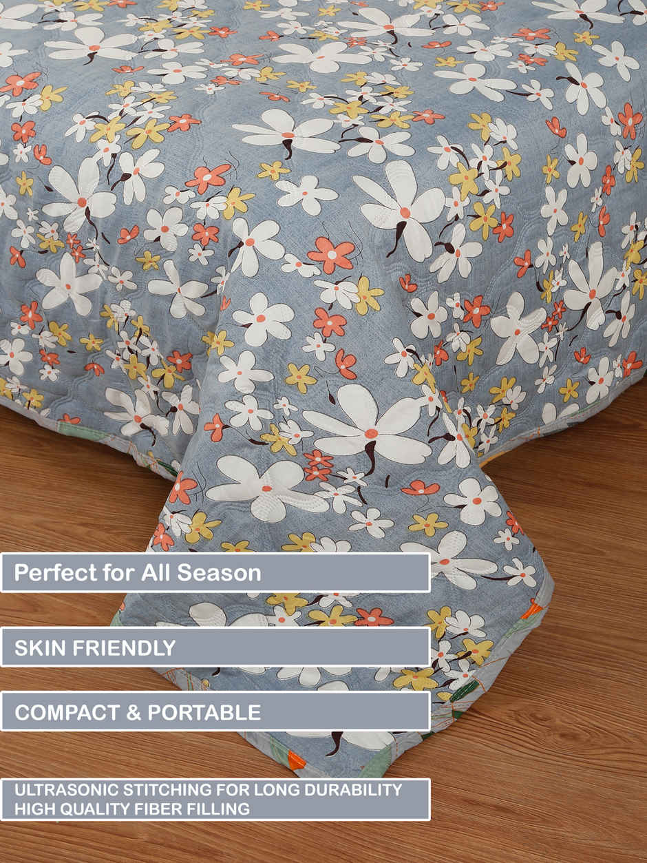 STATUS Ultrasonic Dohar | Jasmine Grey - 200 x 220 cm