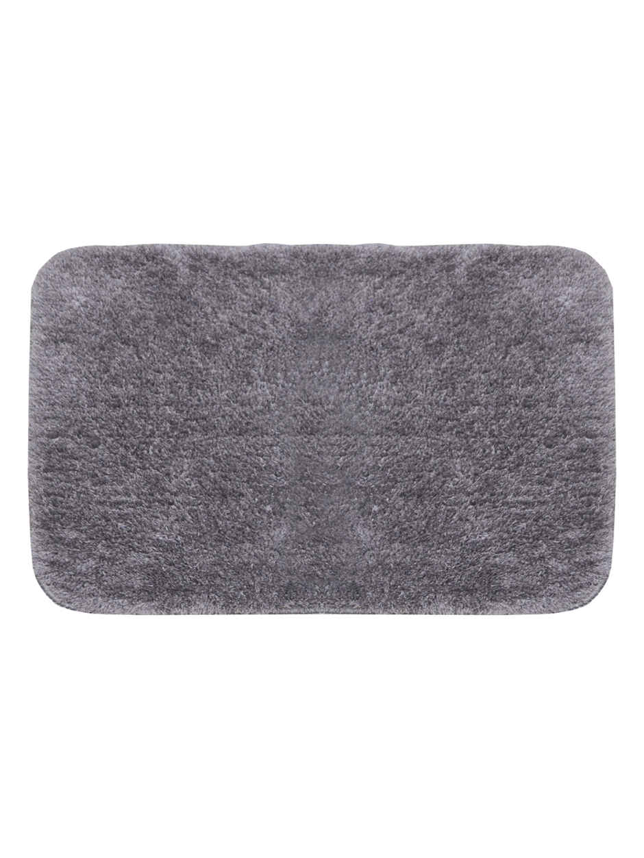 BIANCA Thick Ultra Soft Anti Slip Bath Mat | Aerocore Tech | 1 Pc Medium Plush | Solid Grey