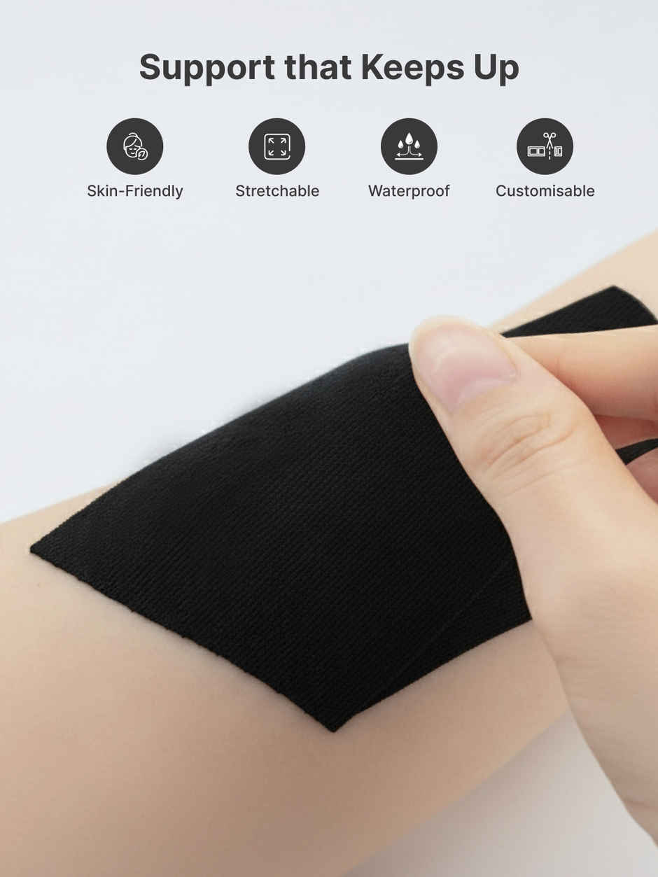 Cultfit Kinesiology Tape | Black