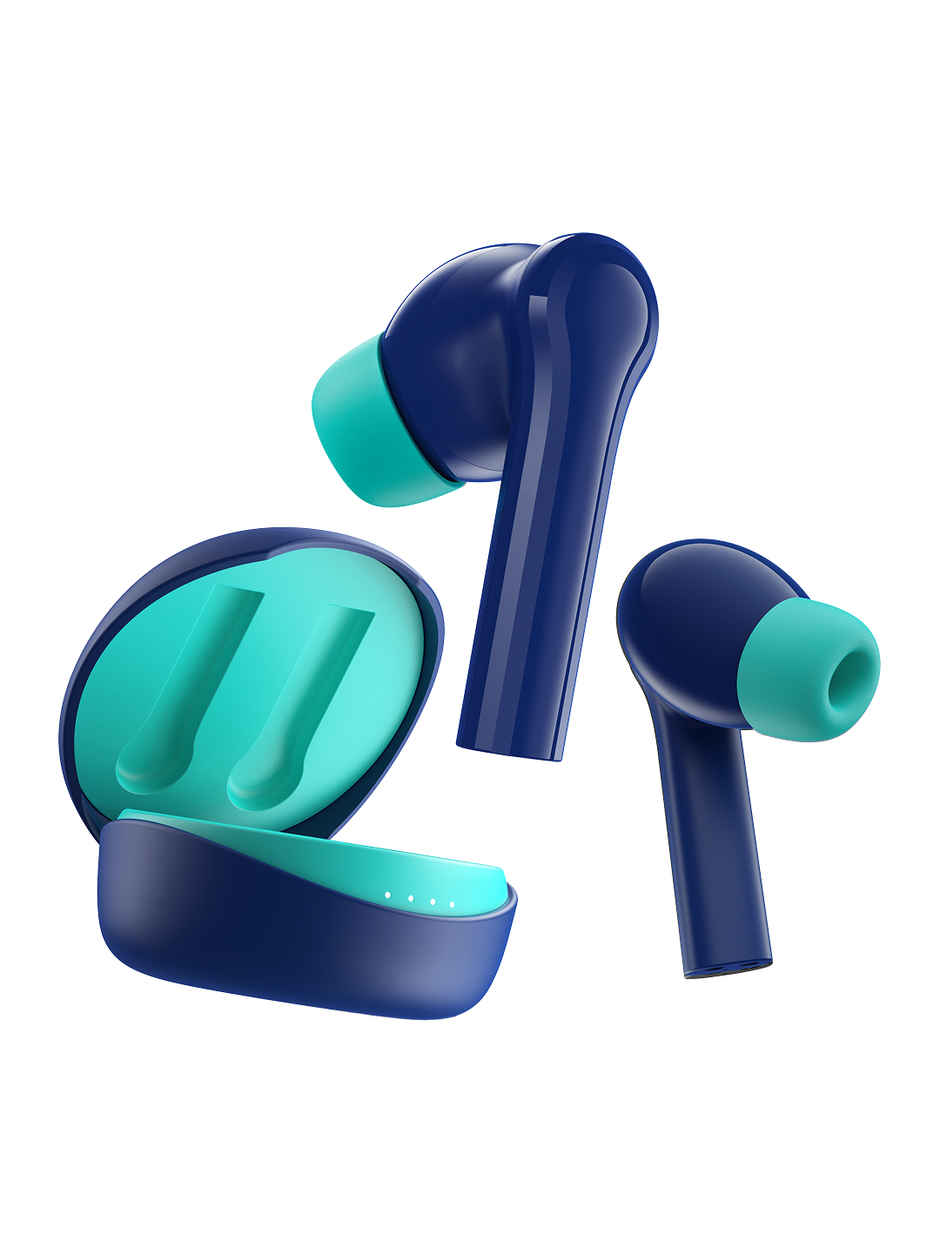 Mivi DuoPods Maxx TWS, 13mm Bass, 50H Playtime, AI ENC Calls, Gaming Mode, BT 5.3, Type C