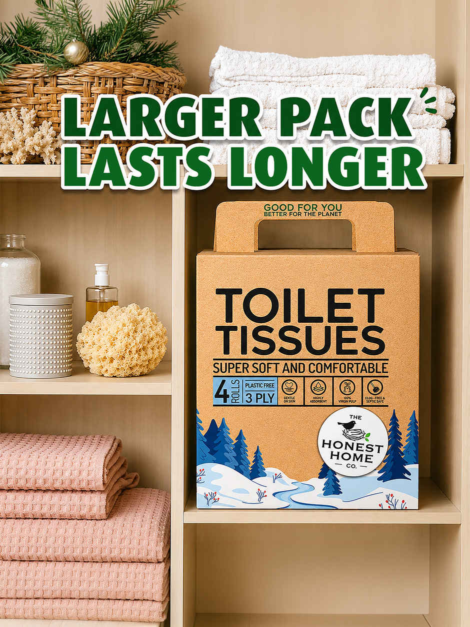 The Honest Home Company Toilet Tissues - Pack of 4