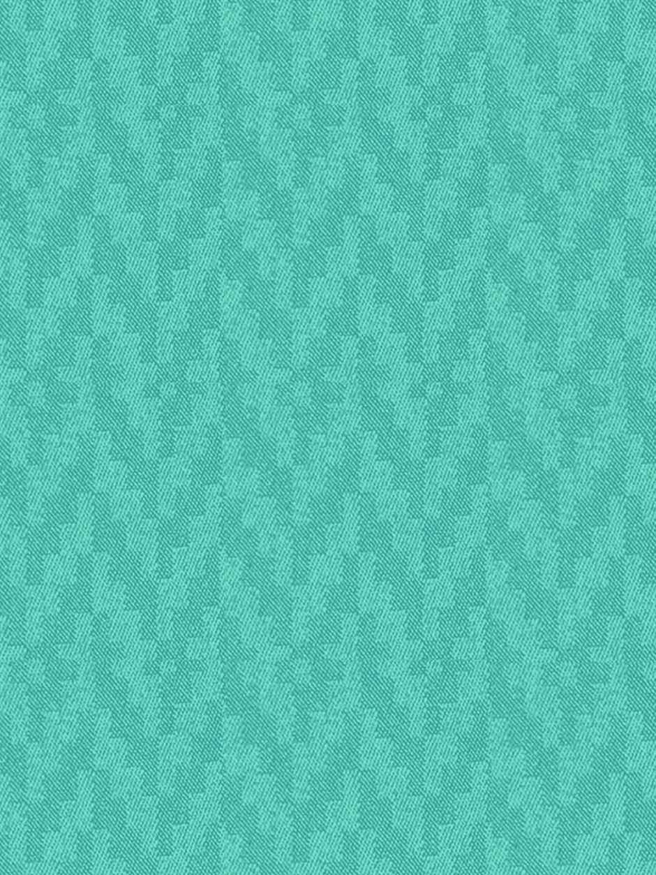 Lushomes Shower Curtain - Green | Zig Zag | 8 Eyelets | 8 C-Hooks | Non-PVC | 120 x 200 cm