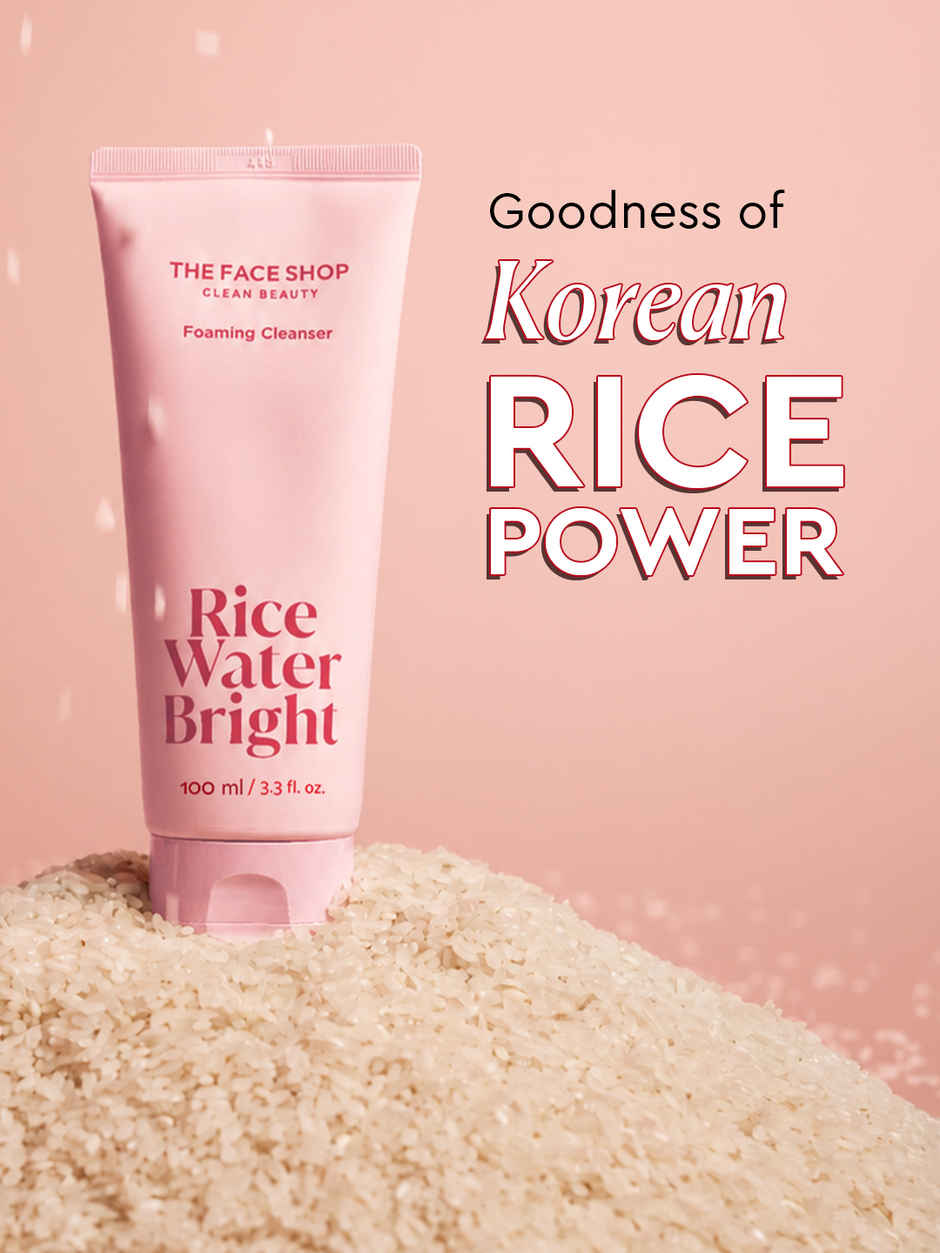 The Face Shop Rice Water Bright Foaming Cleanser