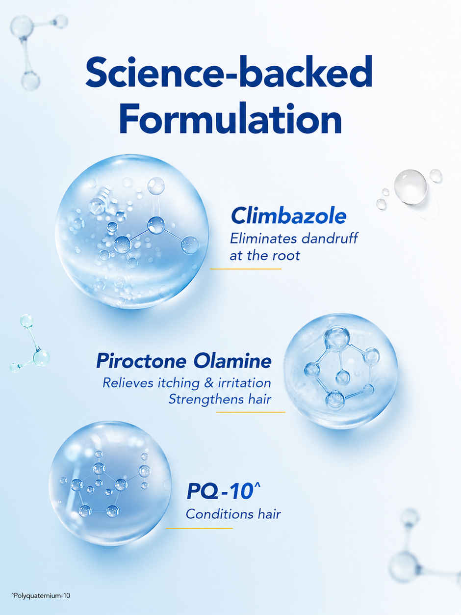 Scalpe Pro AntiDandruff Shampoo Removes Dandruff Strong Hair For Women & Men