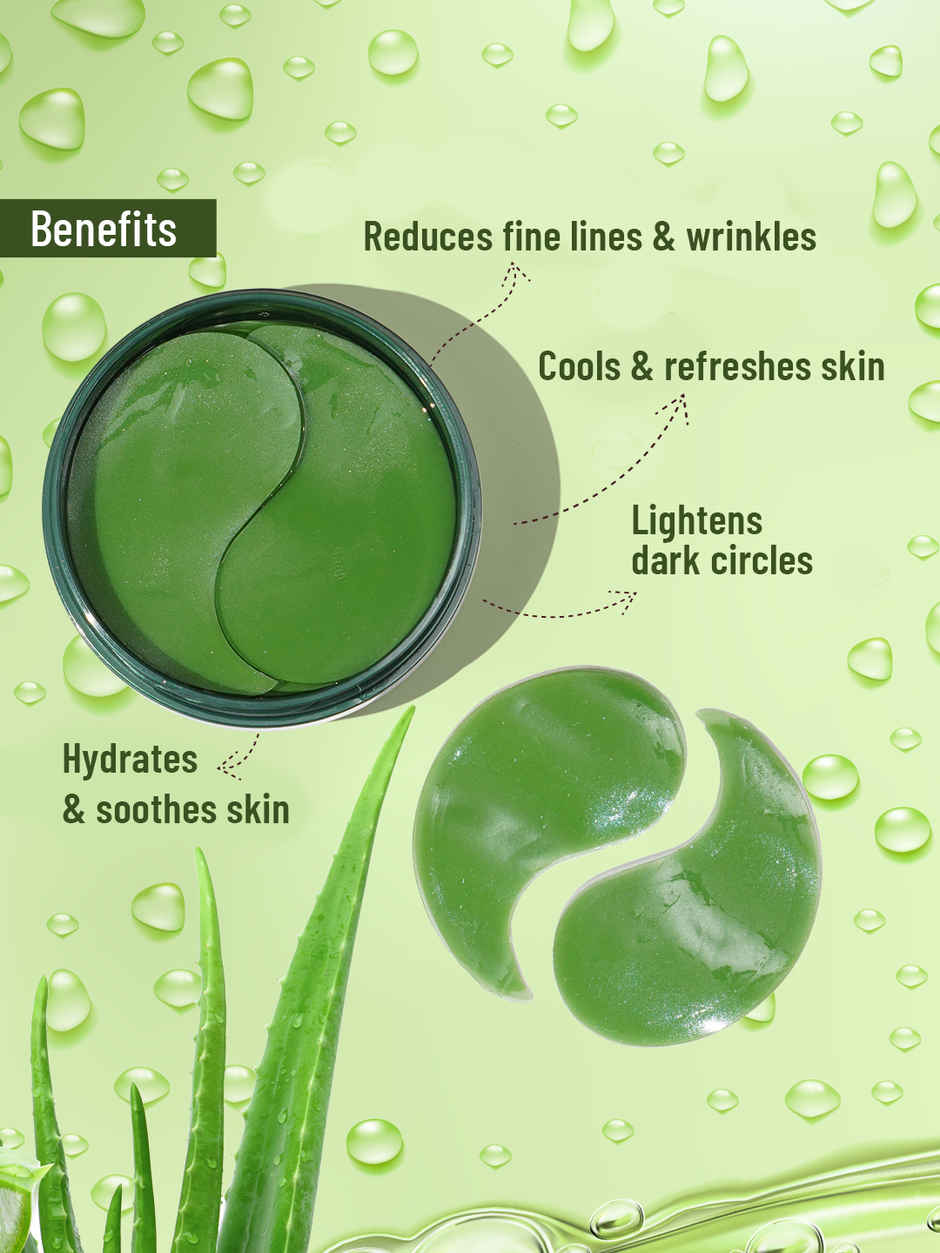 Swiss Beauty Hydra Eye Serum Patches With Aloe Vera