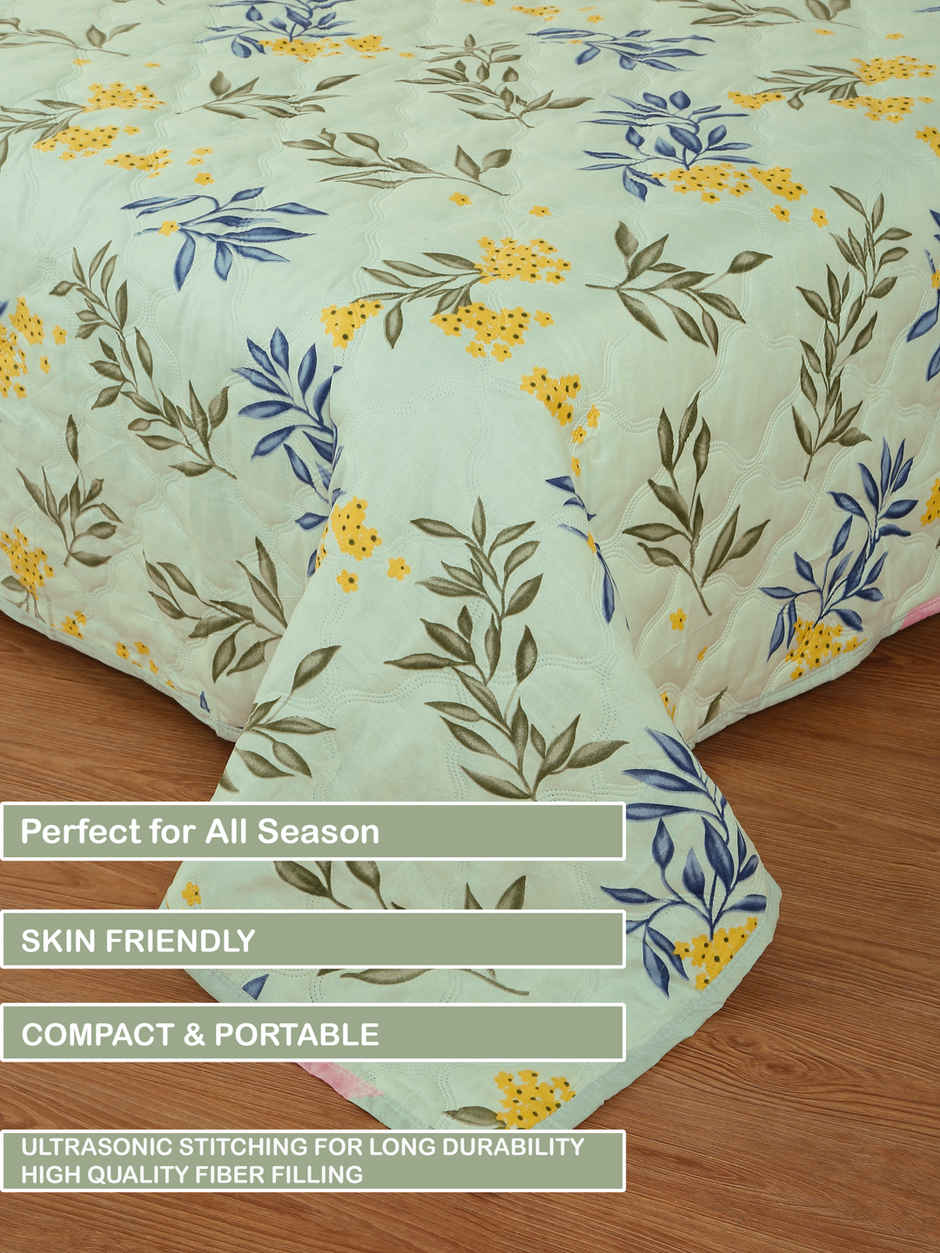 STATUS Ultrasonic Dohar | Olive Leaves - 200 x 220 cm