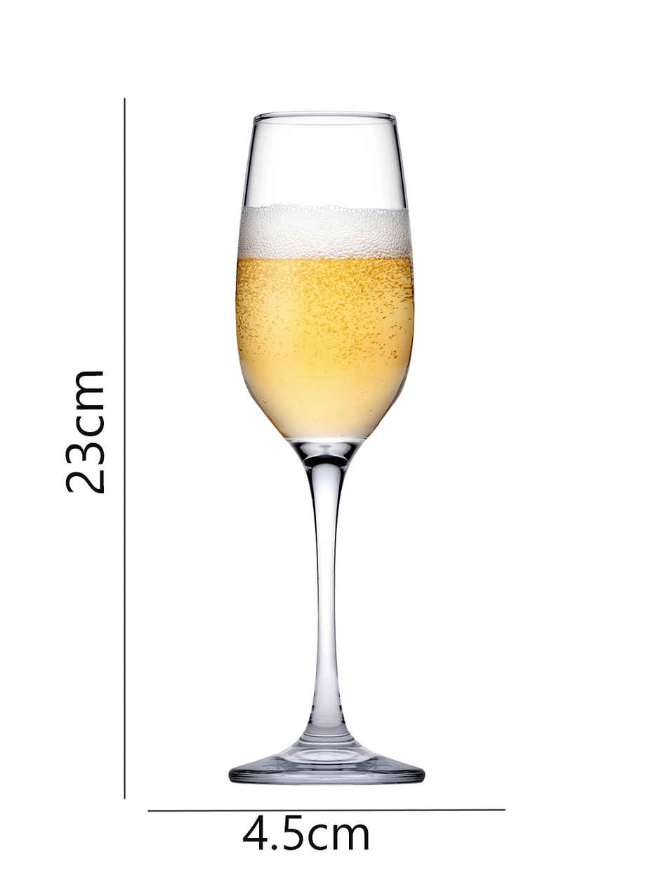 Amber Champagne Flute Glass | 200 ml | Pasabahce