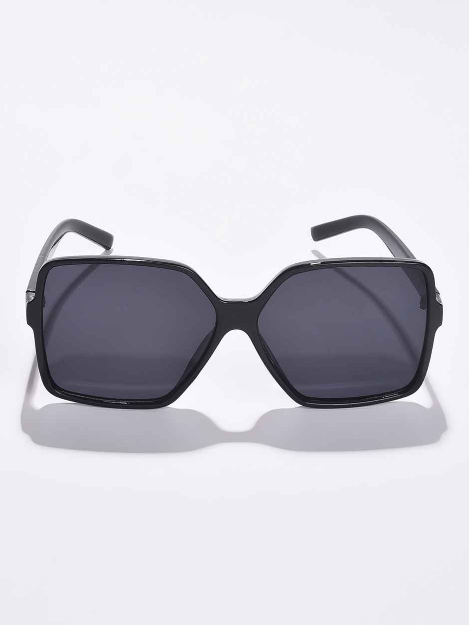 Haute Sauce Women's Polycarbonate Wayfarer Sunglasses | Black - S