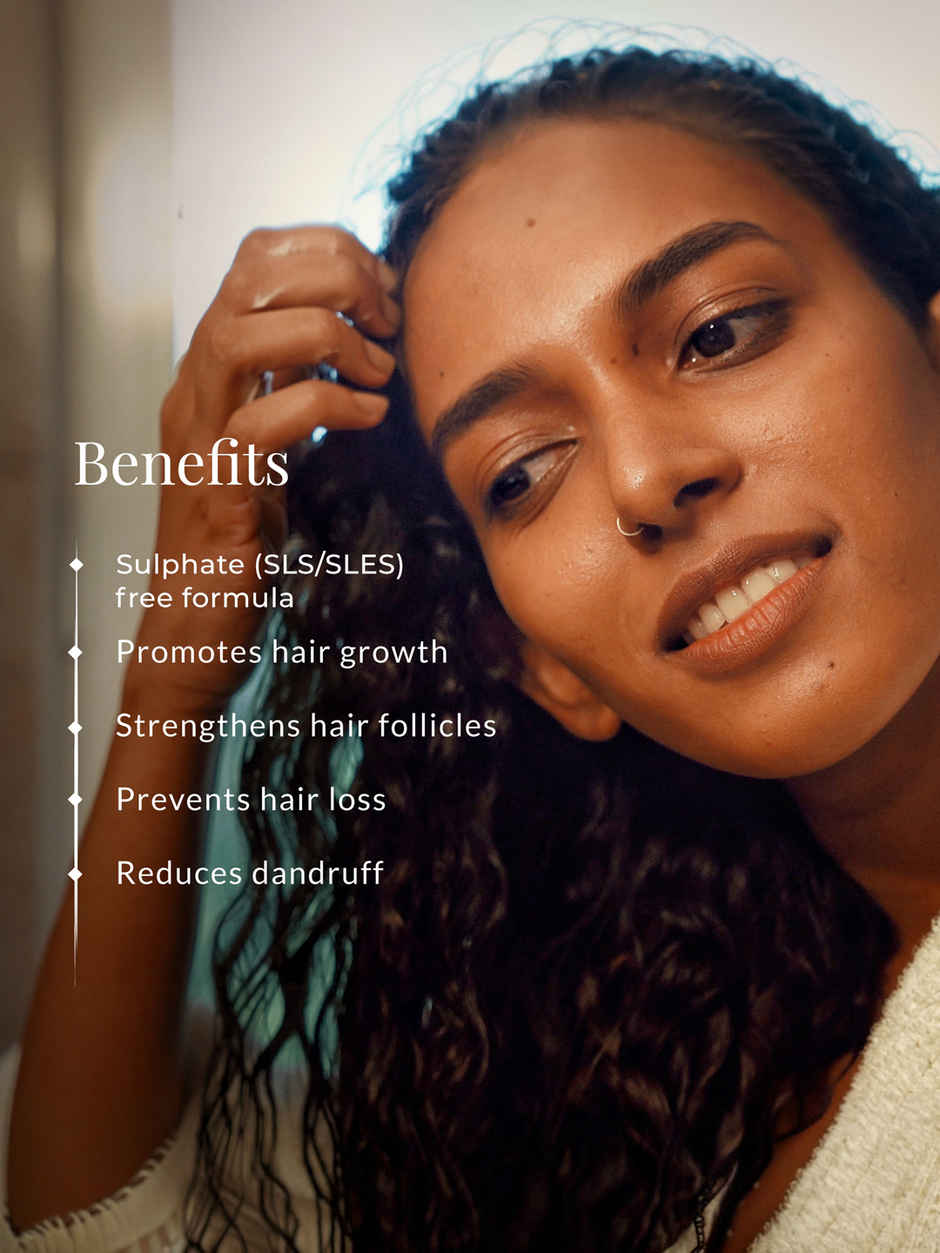 Forest Essentials Hair Cleanser Bhringraj & Shikakai | Travel Size Strengthening Shampoo