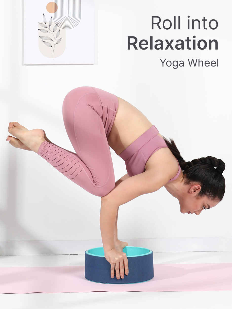 Cultfit Yoga Wheel | Blue