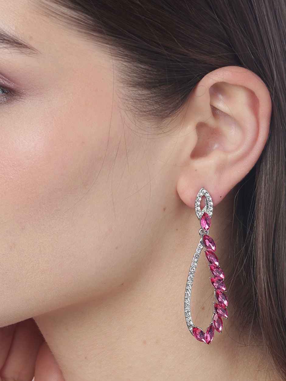 Youbella Jewellery Earings Fashion Earrings For Girls And Women (Pink)(Ybear - 32191)