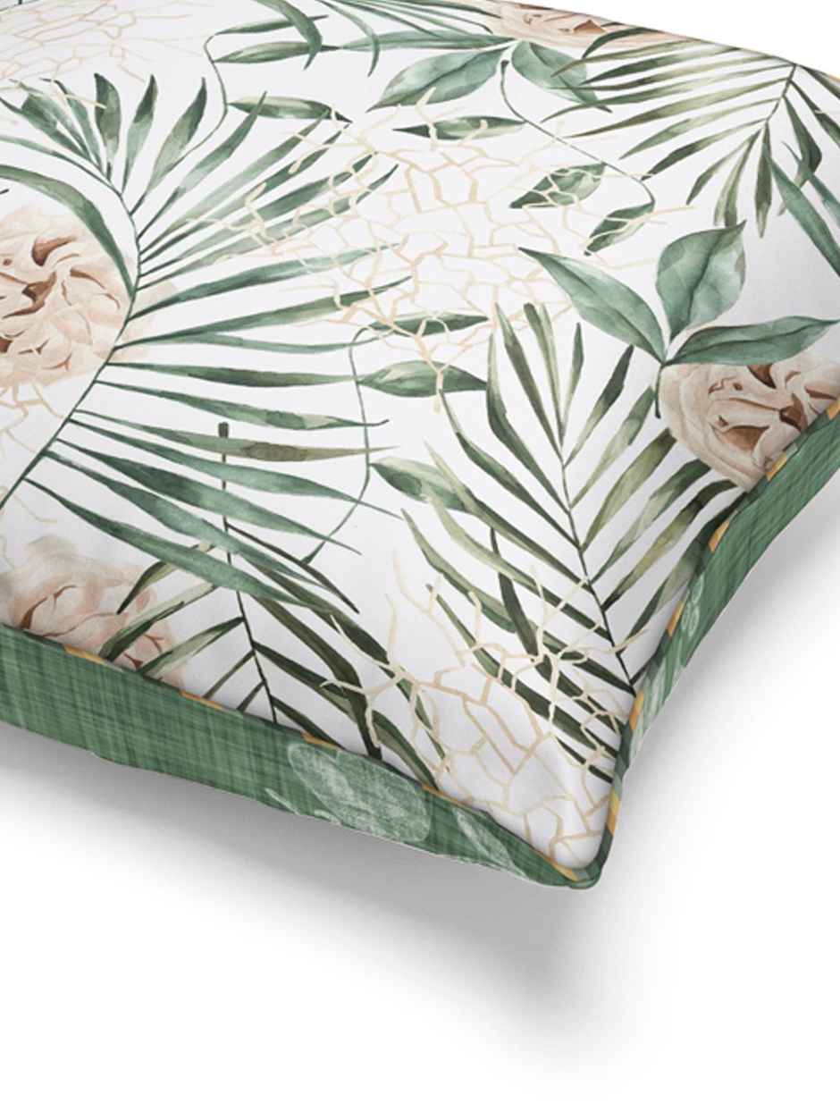 Bianca Cushion Cover | Sage/Beige