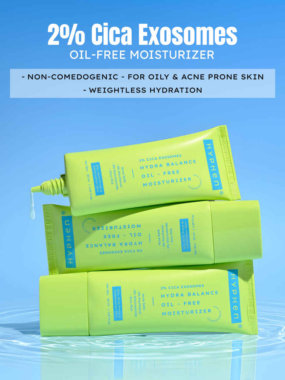 HYPHEN 2% Cica Exosomes Hydra Balance Oil free Face Moisturizer