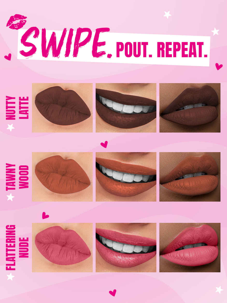 Elle 18 Liquid Lipstick Kit Nude Days