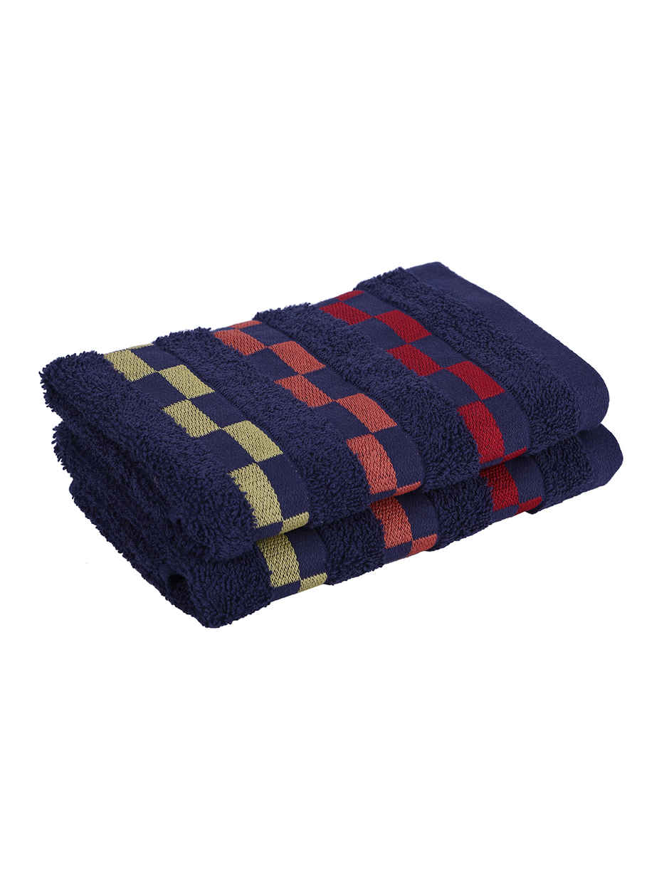 Bianca Turkish Terry Hand Towel Pure Mercerised Cotton | 480 GSm | 40 x 60 cm | Navy