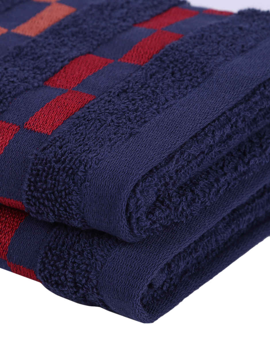 Bianca Turkish Terry Hand Towel Pure Mercerised Cotton | 480 GSm | 40 x 60 cm | Navy