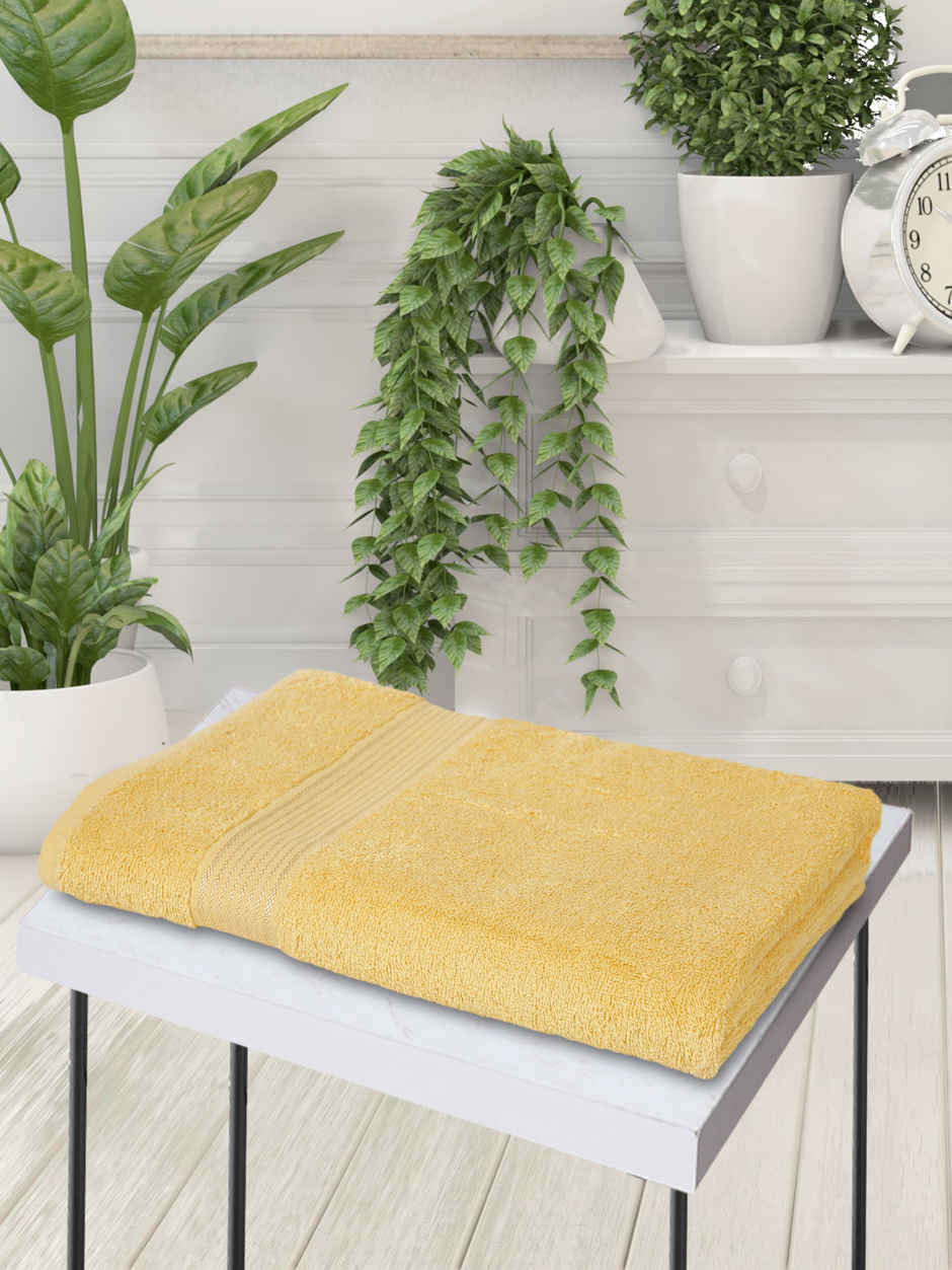 Bath Towel Soft Yellow - Bianca