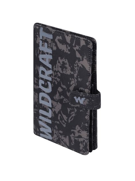 Wildcraft Unisex Camouflage Faux Leather Passport Holder | Camo - L