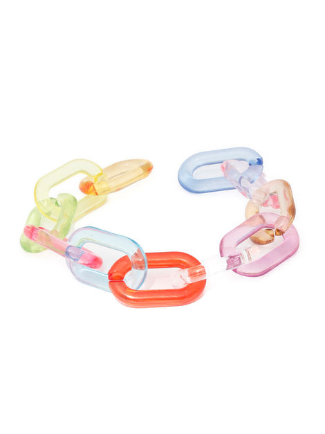 Prita By Priyassi Multi-Color Contemporary Link Bracelet