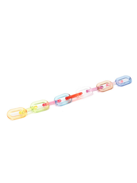 Prita By Priyassi Multi-Color Contemporary Link Bracelet