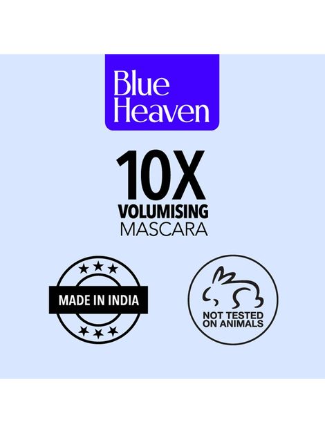 Blue Heaven 10X Volumising Mascara - Black