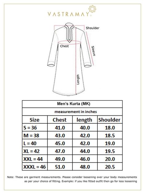 Vastramay Men's Cotton Kurta | White & Small - S