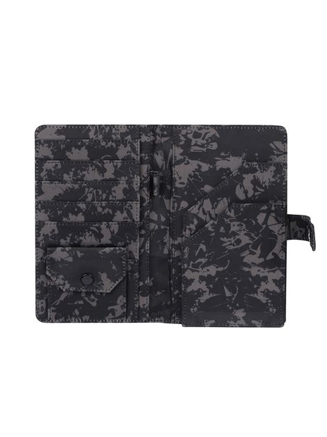 Wildcraft Unisex Camouflage Faux Leather Passport Holder | Camo - L