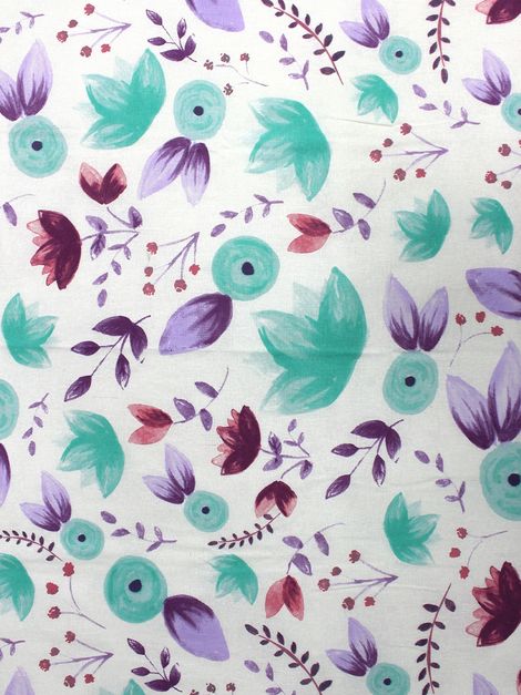 Bombay Dyeing Ivyrose 110 Tc 100% Cotton Queen Bedsheet With 2 Pillow Covers - Green Brown