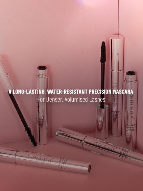 Swiss Beauty Precision Thickening Long Lash Mascara - Black