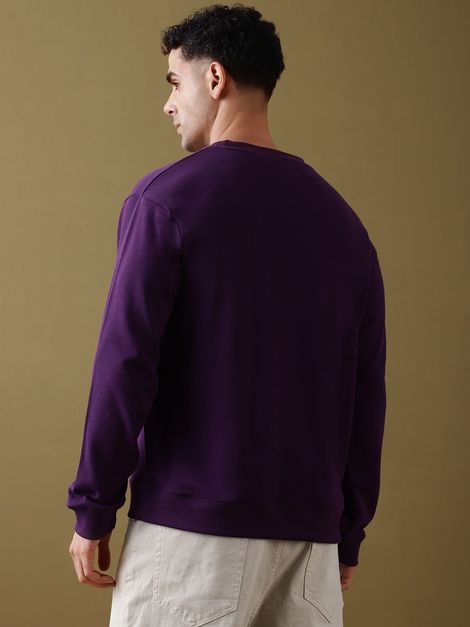 Dillinger Men's Pure Cotton Oversized T-shirt | Lavender - L