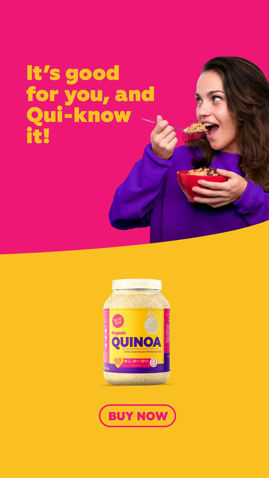 Yoga Bar Whole Quinoa - Gluten Free Quinoa Grain