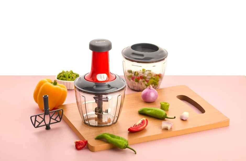 Ambition Push Chopper Transparent Cover 1200 ml | Assorted color