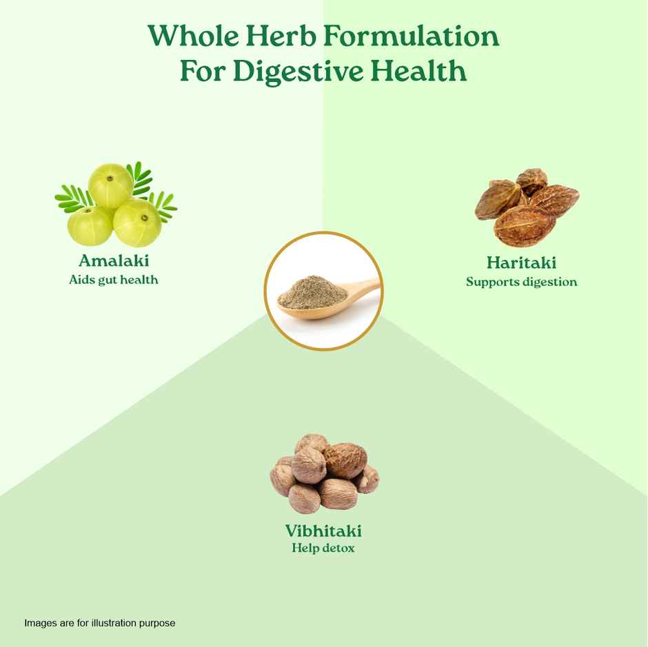 A TATA Product - Organic India Triphala Capsules - 60 Caps, Supports Immune System