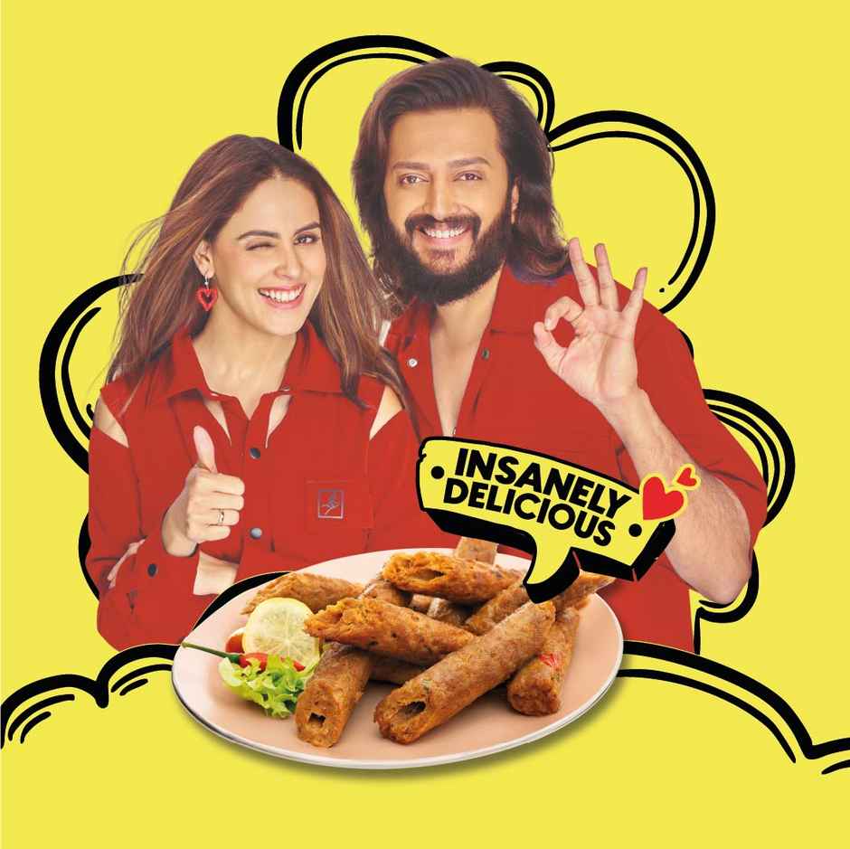 Imagine Plant Based Mutton Seekh Kebab