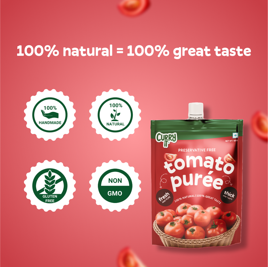 Curryit Preservative Free Tomato Puree