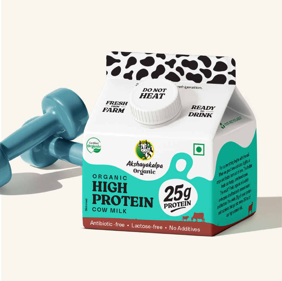 Akshayakalpa Organic High Protein Milk