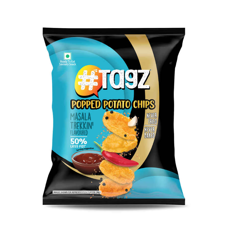 Tagz Popped Potato Chips Masala