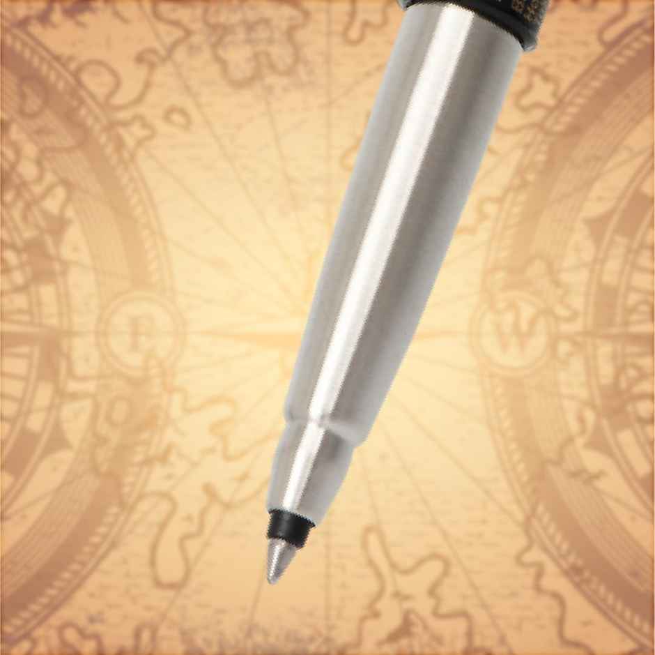 Parker Special Edition Vector Time Check Gold Trim Roller Ball Pen | Blue