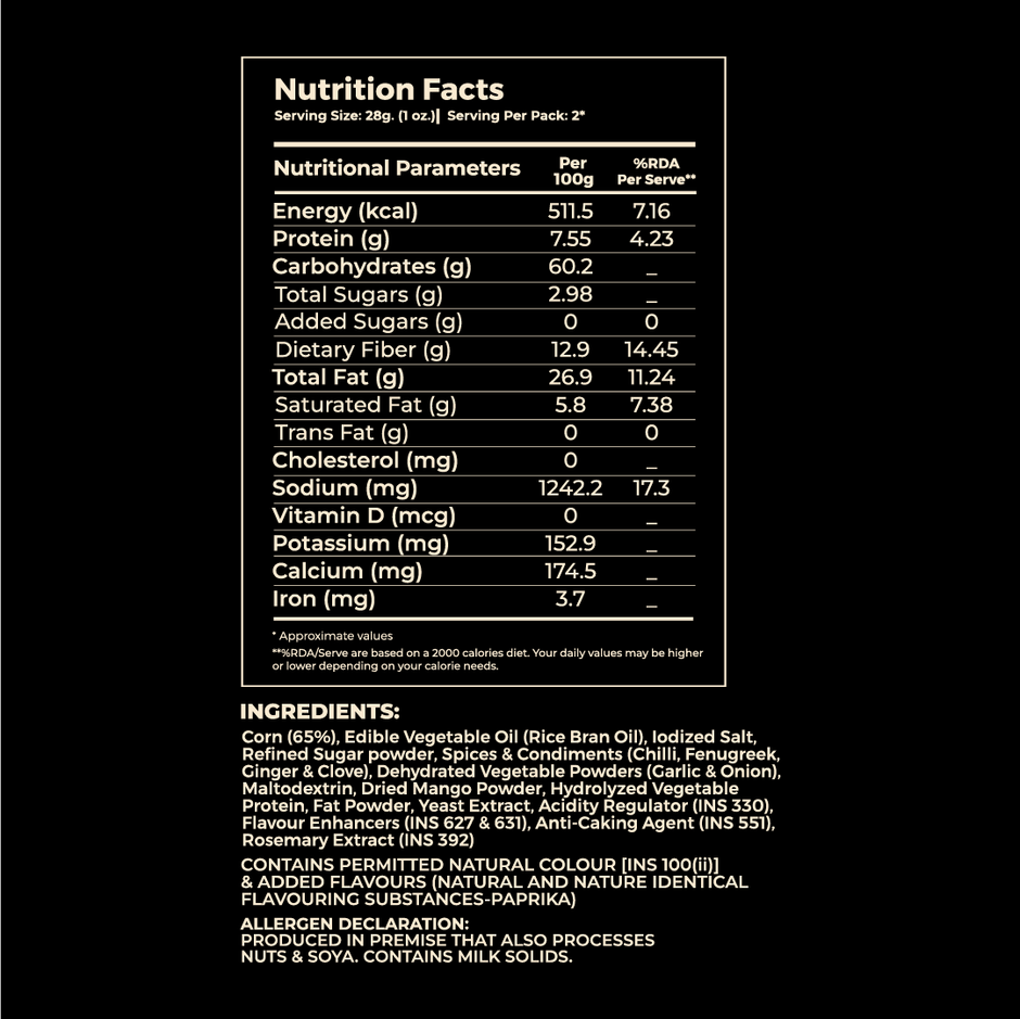 4700BC Devil Popcorn | Jumbo Size | Zero Palm Oil