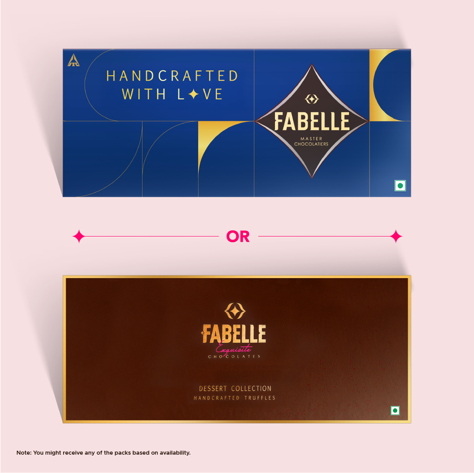 Fabelle Dessert Collection-5 Handcrafted Dessert Inspired Chocolate Truffles