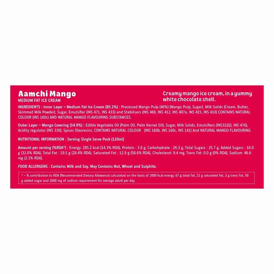 Hocco Aamchi Mango Ice Cream