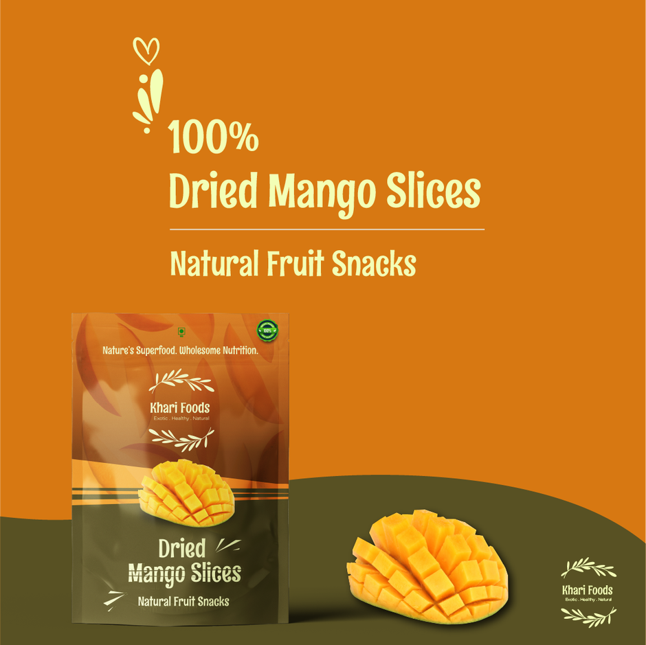 Khari Foods Premium Mango Dried Fruit | On the go Snack