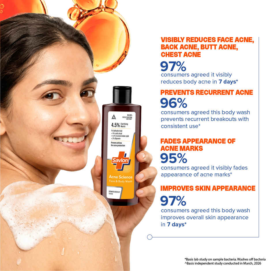 Savlon Acne Science Face & Body Wash