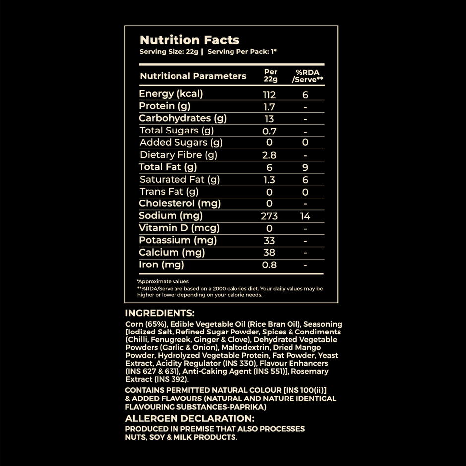 4700BC Devil Popcorn | Jumbo Size | Zero Palm Oil