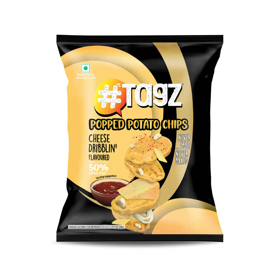 Tagz Popped Potato Chips Cheese