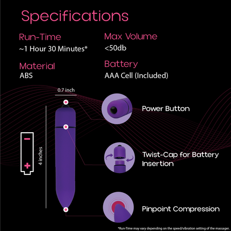 Beyond Touch Mini Bullet Body Massager