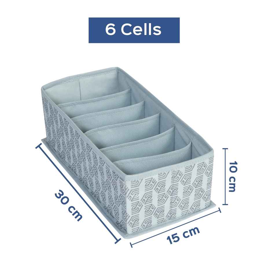 Homestrap 6 Compartment Wardrobe Scarves Organizer