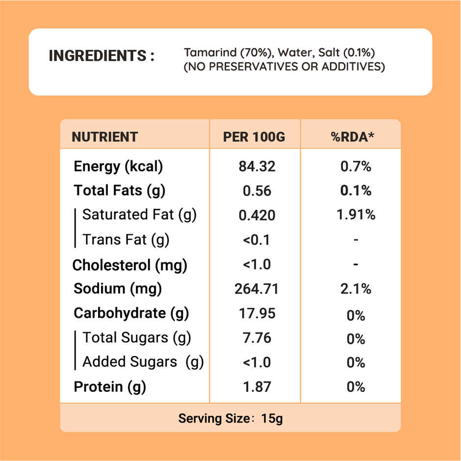 CURRYiT Tamarind Paste | Preservative Free