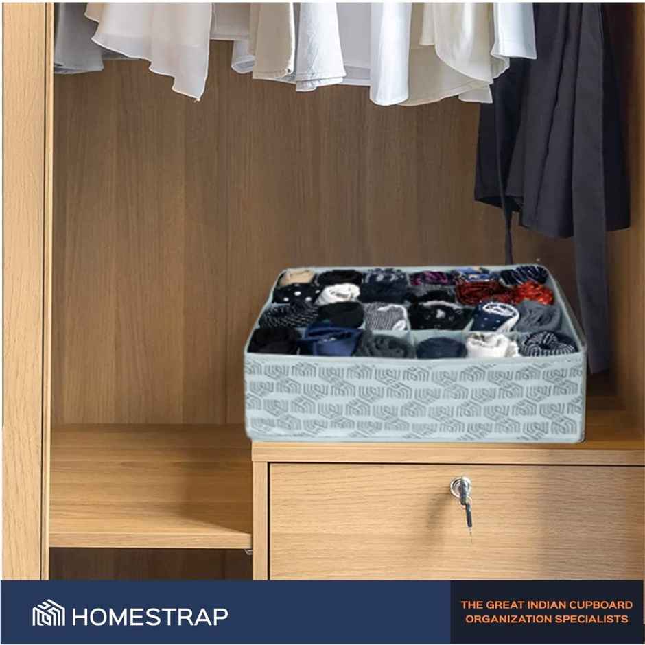 Homestrap 24 Compartment Wardrobe Socks Organizer